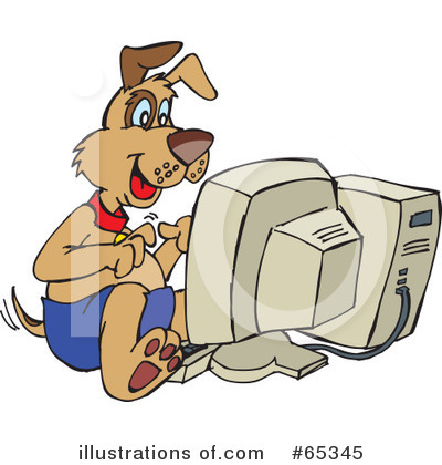 Computer Clipart #65345 by Dennis Holmes Designs