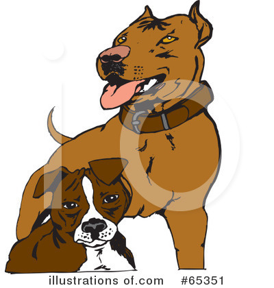 Terrier Clipart #65351 by Dennis Holmes Designs