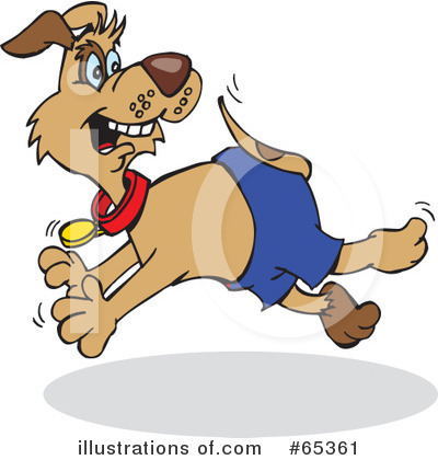 Royalty-Free (RF) Dog Clipart Illustration by Dennis Holmes Designs - Stock Sample #65361