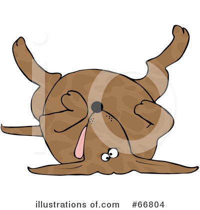 Royalty-Free (RF) Dog Clipart Illustration by djart - Stock Sample #66804