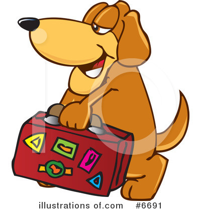 Royalty-Free (RF) Dog Clipart Illustration by Mascot Junction - Stock Sample #6691