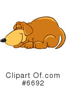 Dog Clipart #6692 by Mascot Junction