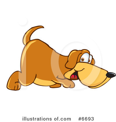 Royalty-Free (RF) Dog Clipart Illustration by Mascot Junction - Stock Sample #6693