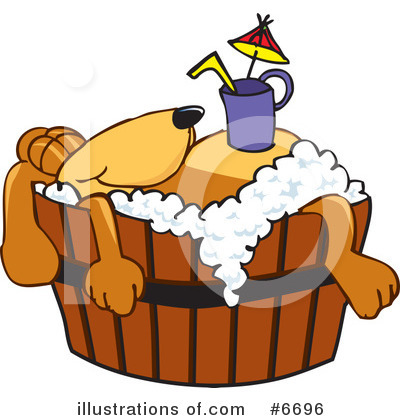Royalty-Free (RF) Dog Clipart Illustration by Mascot Junction - Stock Sample #6696