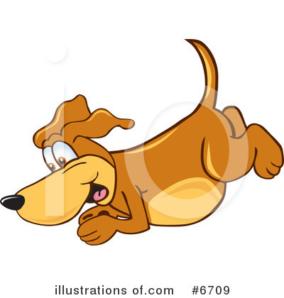 Royalty-Free (RF) Dog Clipart Illustration by Mascot Junction - Stock Sample #6709