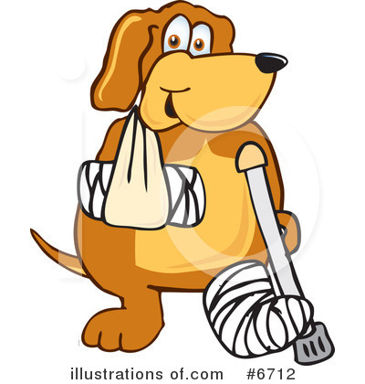 Royalty-Free (RF) Dog Clipart Illustration by Mascot Junction - Stock Sample #6712