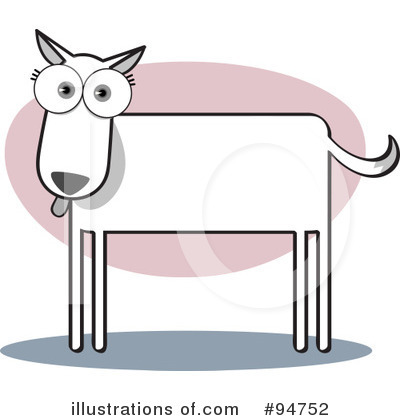 Royalty-Free (RF) Dog Clipart Illustration by Qiun - Stock Sample #94752