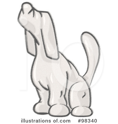 Royalty-Free (RF) Dog Clipart Illustration by Leo Blanchette - Stock Sample #98340