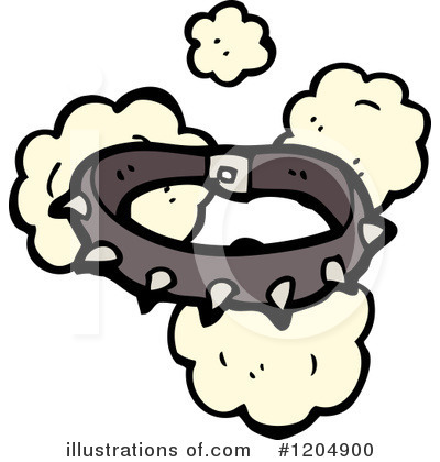 Royalty-Free (RF) Dog Collar Clipart Illustration by lineartestpilot - Stock Sample #1204900