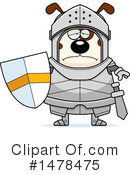 Dog Knight Clipart #1478475 by Cory Thoman