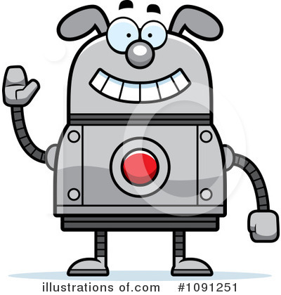 Robot Clipart #1091251 by Cory Thoman