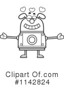 Dog Robot Clipart #1142824 by Cory Thoman