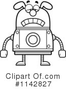 Dog Robot Clipart #1142827 by Cory Thoman