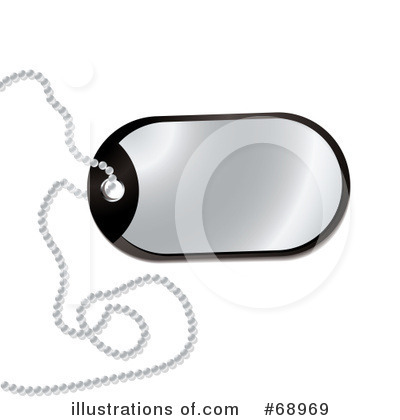 Royalty-Free (RF) Dog Tag Clipart Illustration by michaeltravers - Stock Sample #68969