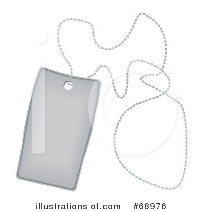 Royalty-Free (RF) Dog Tag Clipart Illustration by michaeltravers - Stock Sample #68976