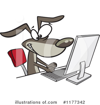 Computer Clipart #1177342 by toonaday