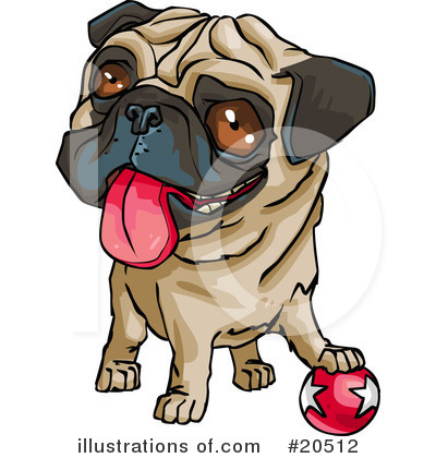 Pug Clipart #20512 by Tonis Pan