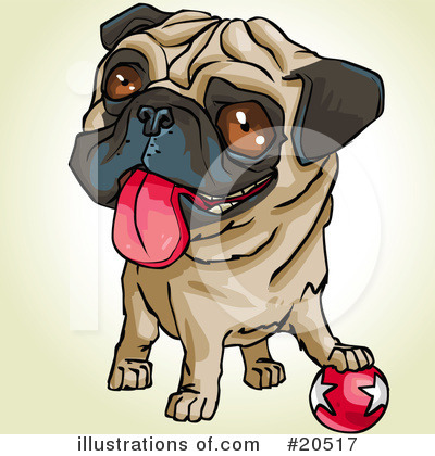 Pug Clipart #20517 by Tonis Pan