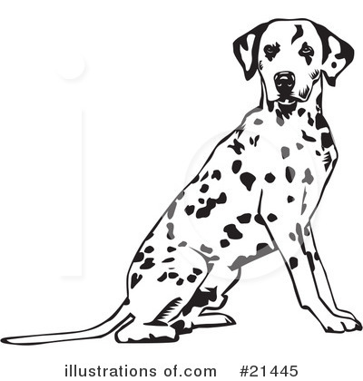 Royalty-Free (RF) Dogs Clipart Illustration by David Rey - Stock Sample #21445