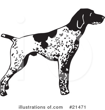 Pointer Dog Clipart #21471 by David Rey