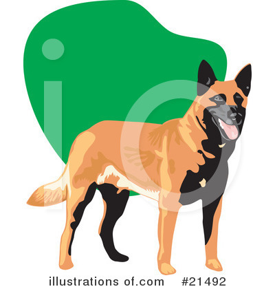 Royalty-Free (RF) Dogs Clipart Illustration by David Rey - Stock Sample #21492