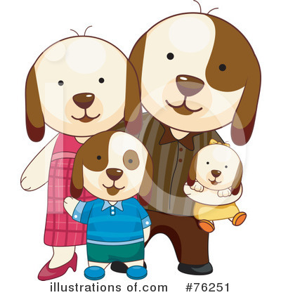 Royalty-Free (RF) Dogs Clipart Illustration by BNP Design Studio - Stock Sample #76251