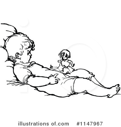 Baby Clipart #1147967 by Prawny Vintage