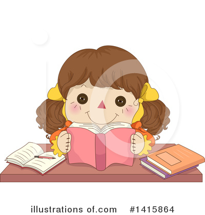 Royalty-Free (RF) Doll Clipart Illustration by BNP Design Studio - Stock Sample #1415864