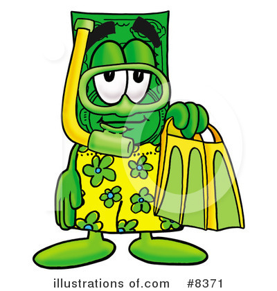 Royalty-Free (RF) Dollar Bill Clipart Illustration by Mascot Junction - Stock Sample #8371