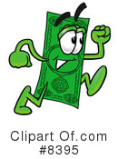 Dollar Bill Clipart #8395 by Mascot Junction