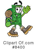 Dollar Bill Clipart #8400 by Mascot Junction