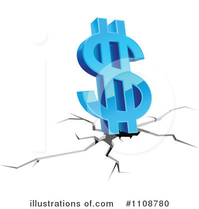 Financial Crisis Clipart #1108780 by Vector Tradition SM