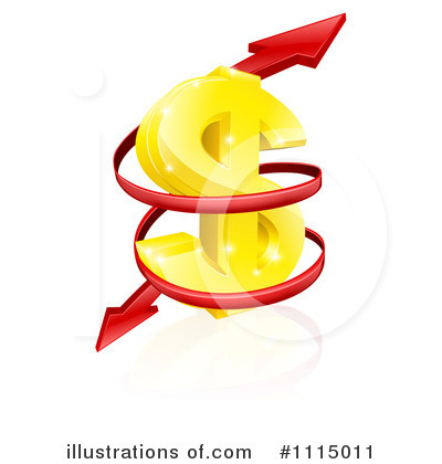 Royalty-Free (RF) Dollar Clipart Illustration by AtStockIllustration - Stock Sample #1115011