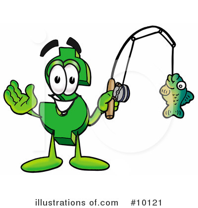 Royalty-Free (RF) Dollar Sign Clipart Illustration by Mascot Junction - Stock Sample #10121