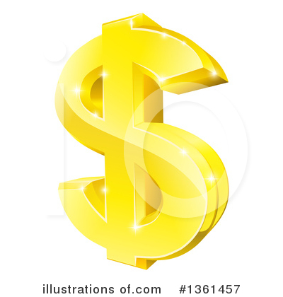 Dollar Symbol Clipart #1361457 by AtStockIllustration