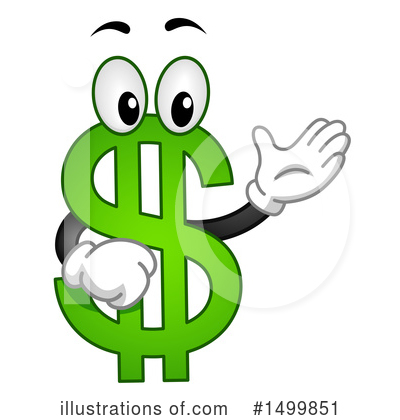 Royalty-Free (RF) Dollar Symbol Clipart Illustration by BNP Design Studio - Stock Sample #1499851