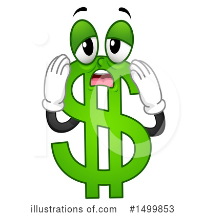 Royalty-Free (RF) Dollar Symbol Clipart Illustration by BNP Design Studio - Stock Sample #1499853