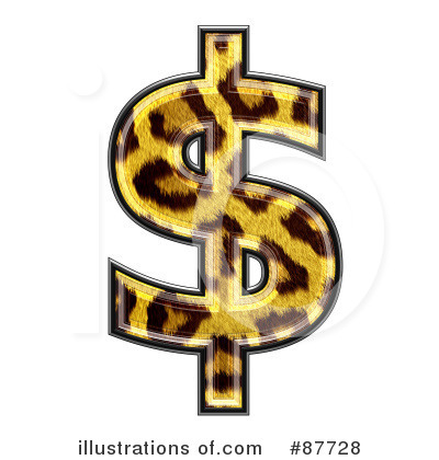 Royalty-Free (RF) Dollar Symbol Clipart Illustration by chrisroll - Stock Sample #87728
