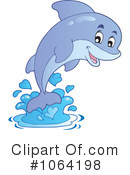 Dolphin Clipart #1064198 by visekart
