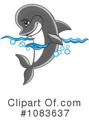 Dolphin Clipart #1083637 by Vector Tradition SM