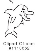 Dolphin Clipart #1110662 by Dennis Holmes Designs