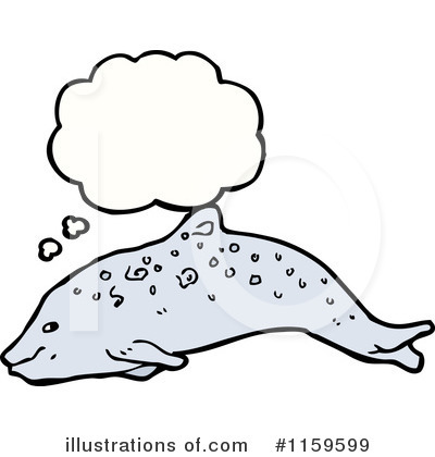 Royalty-Free (RF) Dolphin Clipart Illustration by lineartestpilot - Stock Sample #1159599