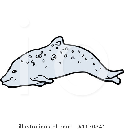 Royalty-Free (RF) Dolphin Clipart Illustration by lineartestpilot - Stock Sample #1170341