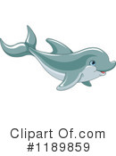 Dolphin Clipart #1189859 by Pushkin