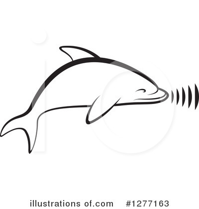 Dolphin Clipart #1277163 by Lal Perera