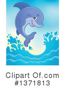 Dolphin Clipart #1371813 by visekart