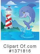 Dolphin Clipart #1371816 by visekart