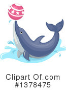 Dolphin Clipart #1378475 by BNP Design Studio