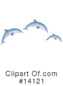 Dolphin Clipart #14121 by Rasmussen Images