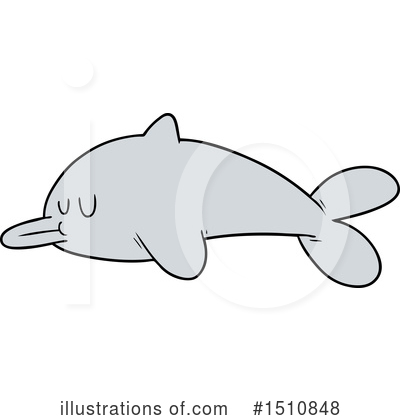 Royalty-Free (RF) Dolphin Clipart Illustration by lineartestpilot - Stock Sample #1510848